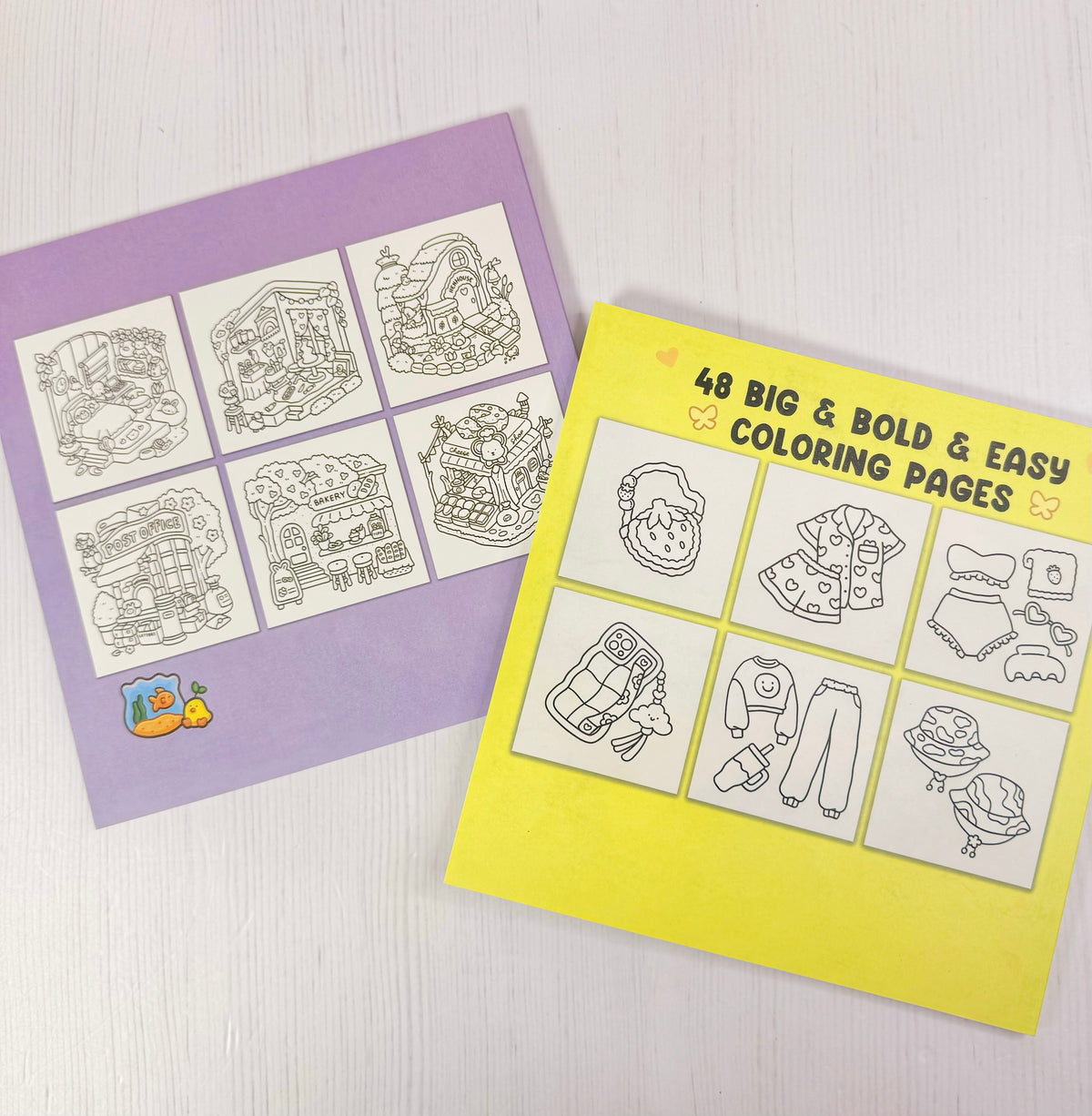 Libros para colorear Cute & Cozy 🎨