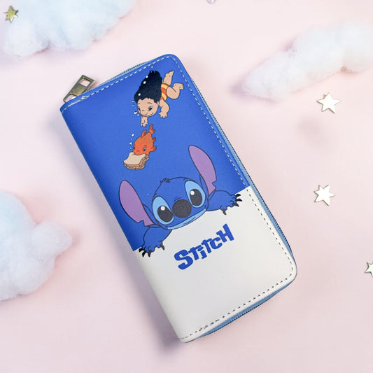 Billetera Larga Diseño Cartoon 💙🌸