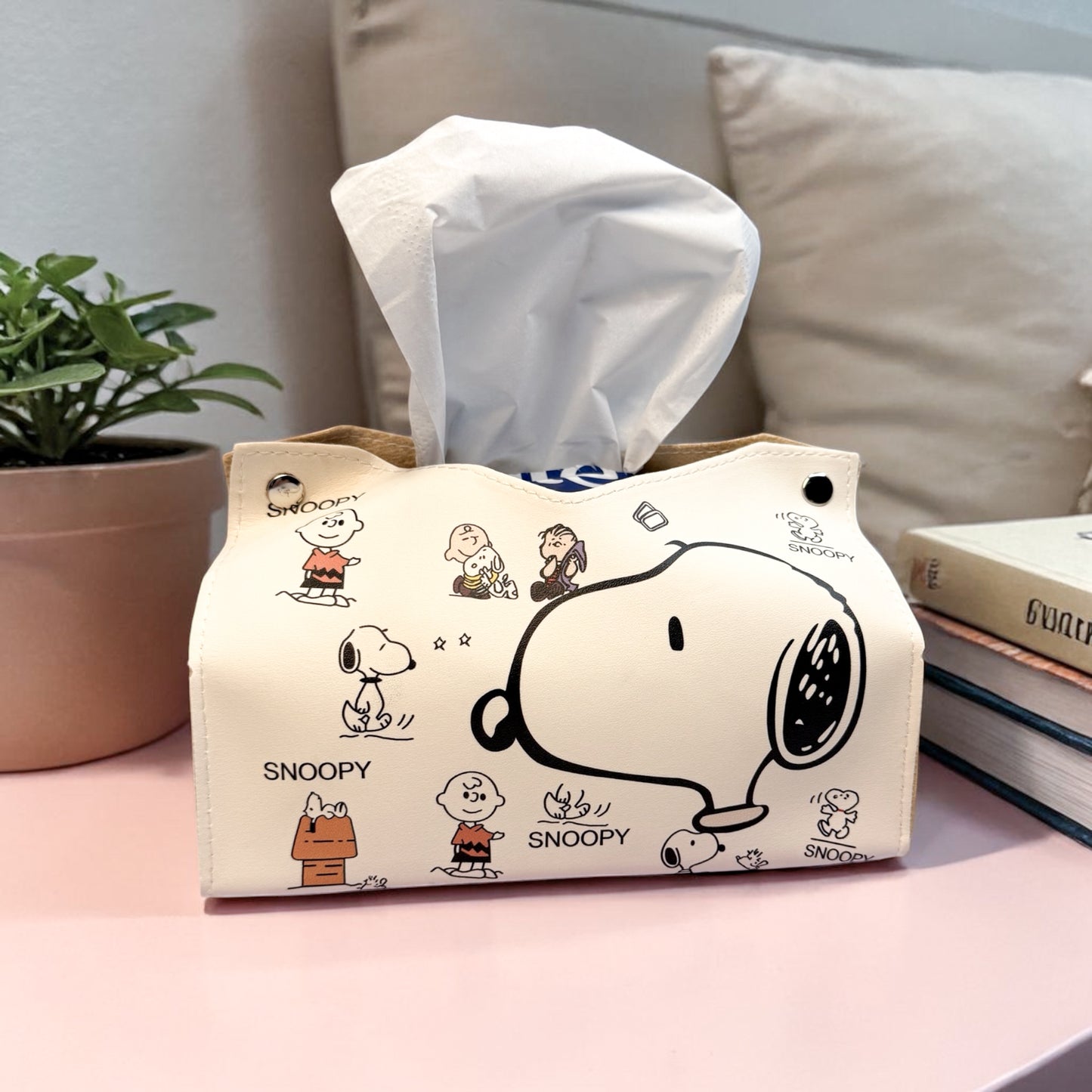 ✨ Porta Pañuelos Diseño 🐶🤍