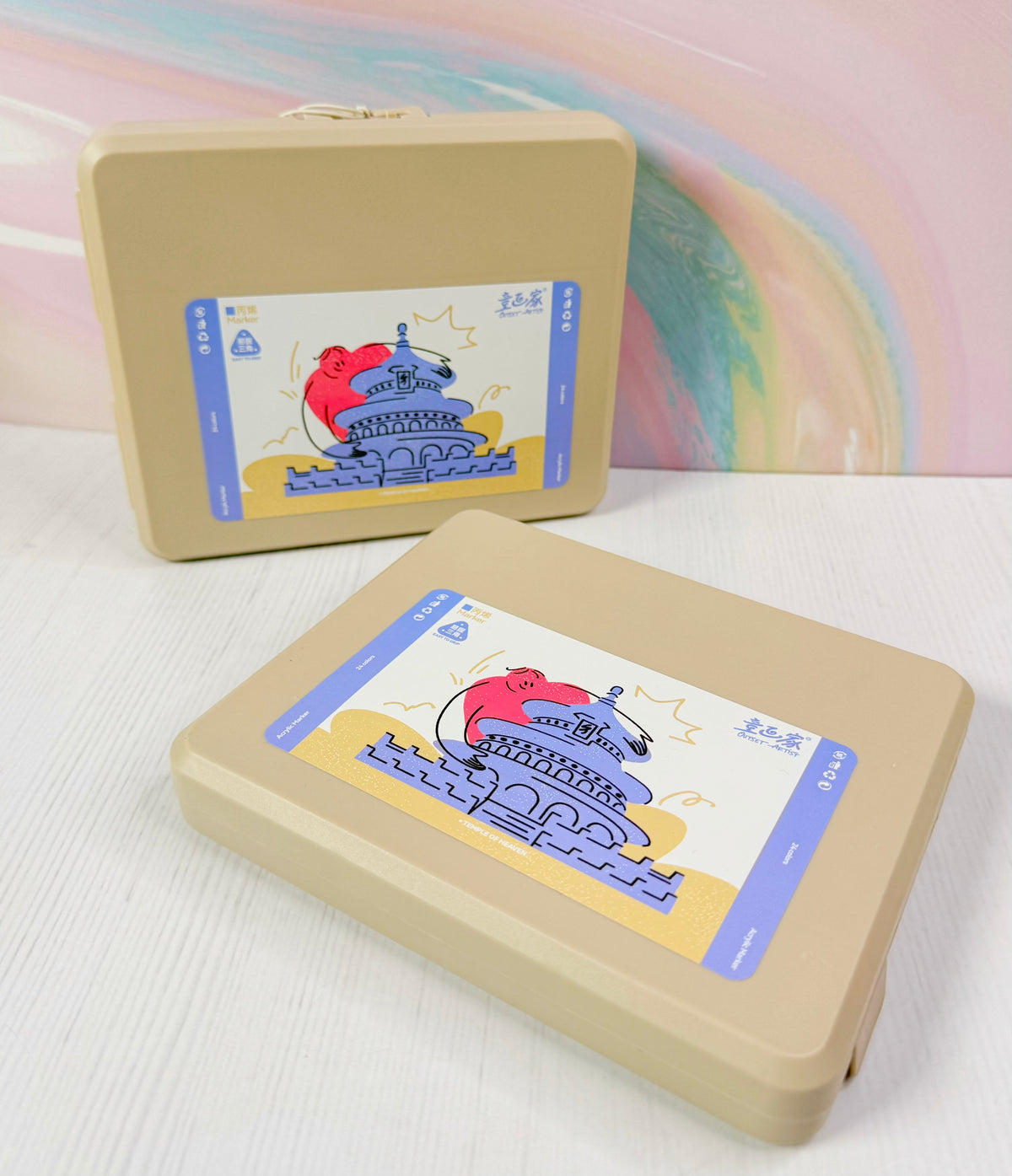 ✨ Caja de 24 Lápices Punta Pincel