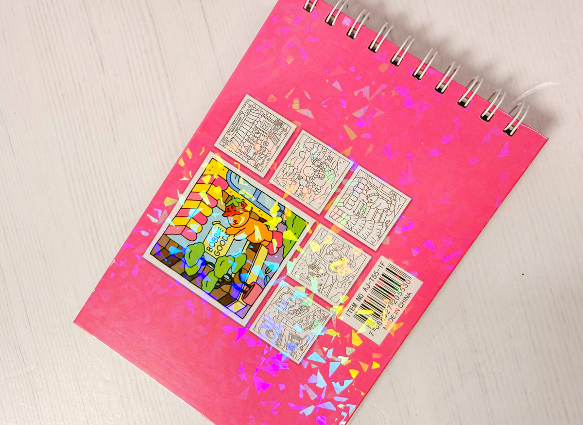 Libro para colorear espiral