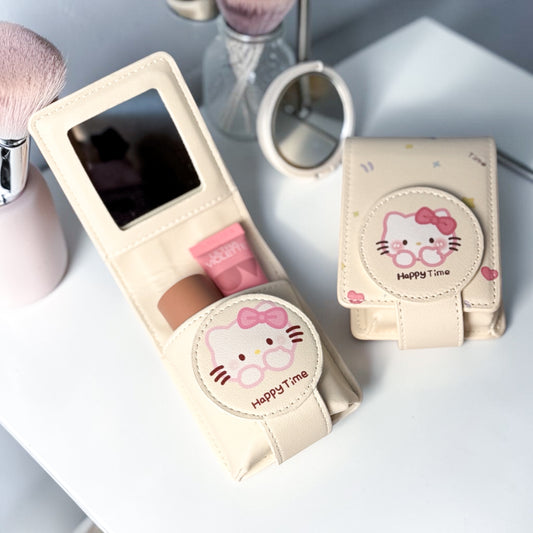 Cosmetiquera Travel Hello Kitty con espejo
