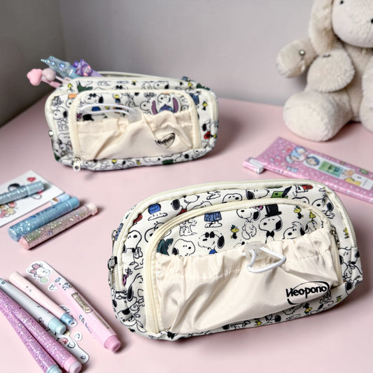 Estuche Multifuncional con Diseño Cute 🐶✨