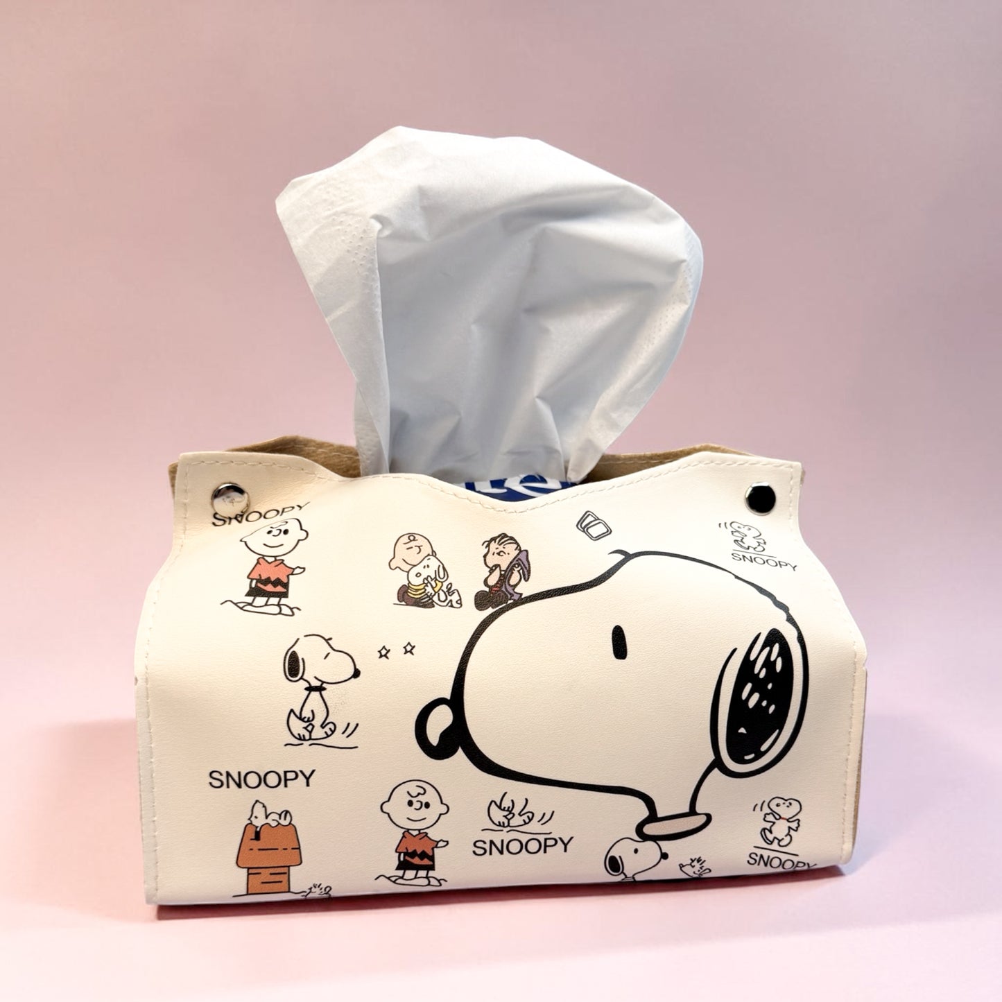 ✨ Porta Pañuelos Diseño 🐶🤍