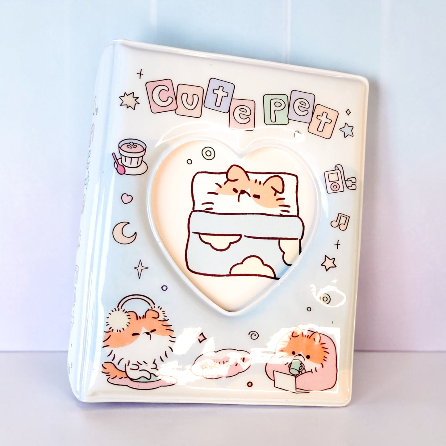 📒✨ Mini Binder Cute Pet 🐰🐱