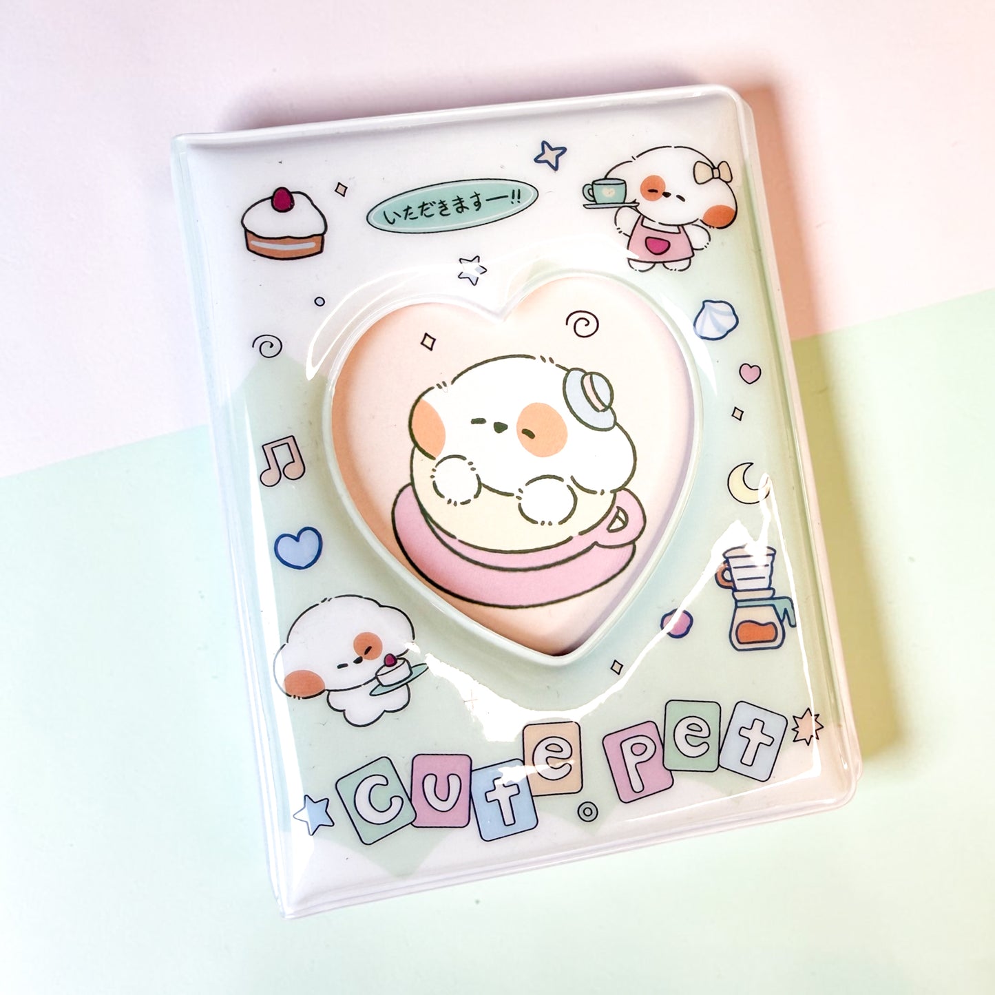 📒✨ Mini Binder Cute Pet 🐰🐱