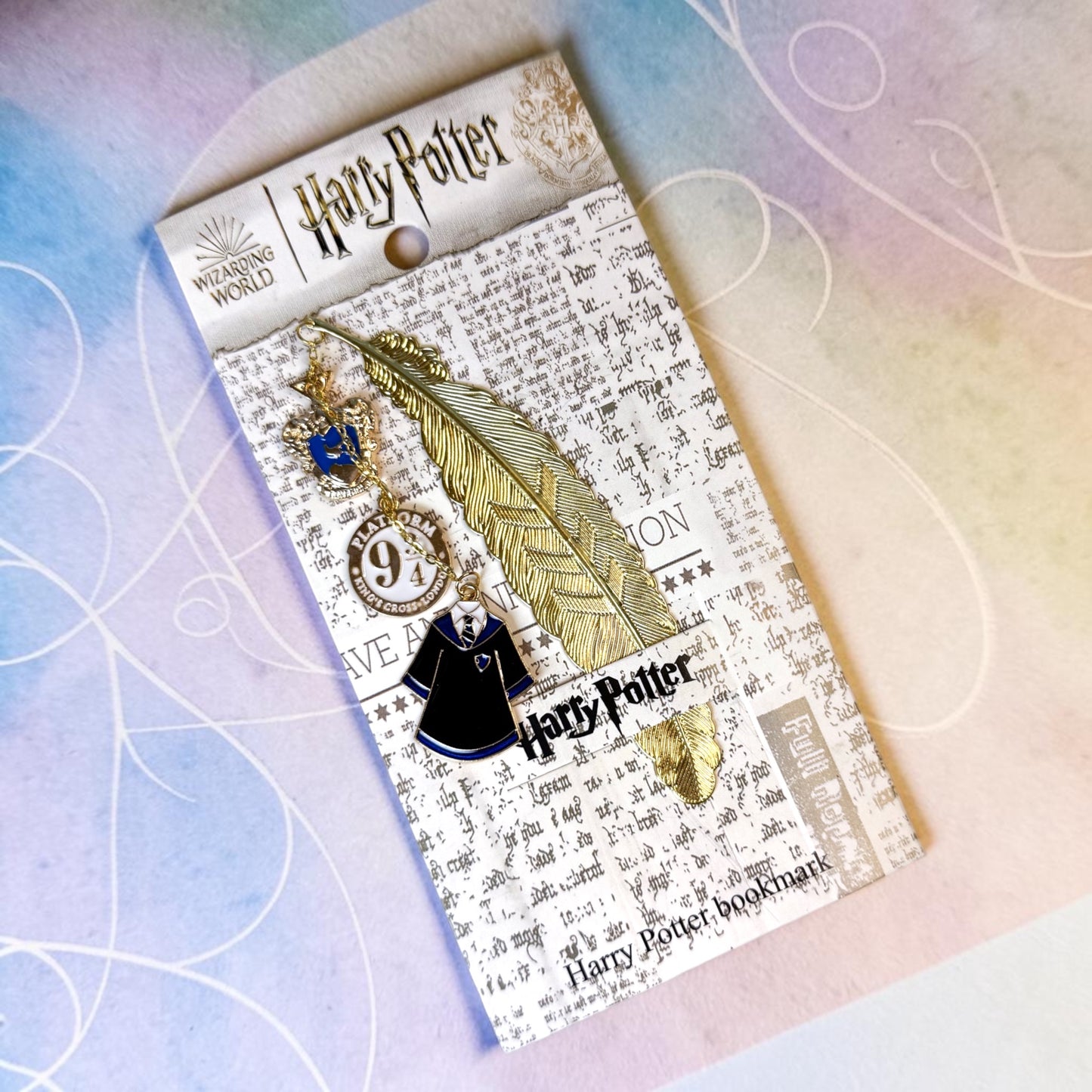 Marcapáginas Metálicos Inspirados en HP ✨📚