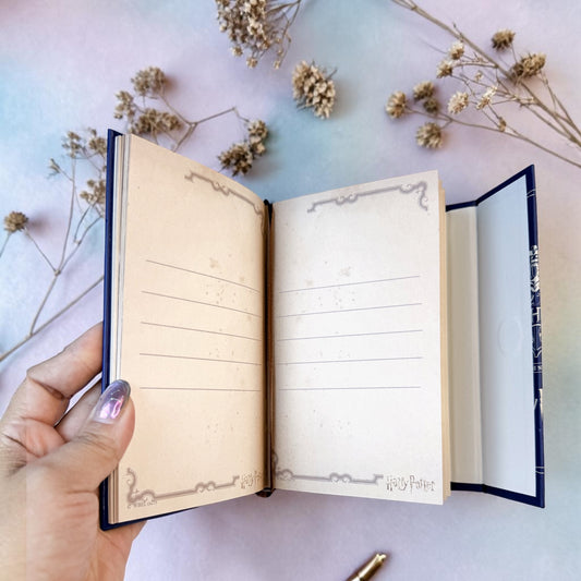 Libreta Planner Tapa Dura Inspirada en HP ✨📖