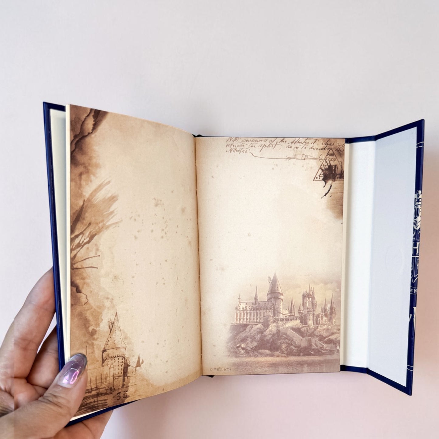 Libreta Planner Tapa Dura Inspirada en HP ✨📖