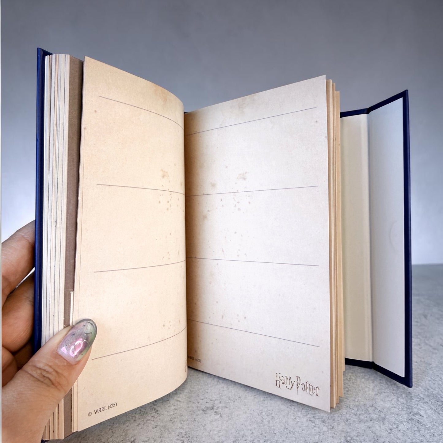 Libreta Planner Tapa Dura Inspirada en HP ✨📖